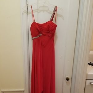 Red prom dress